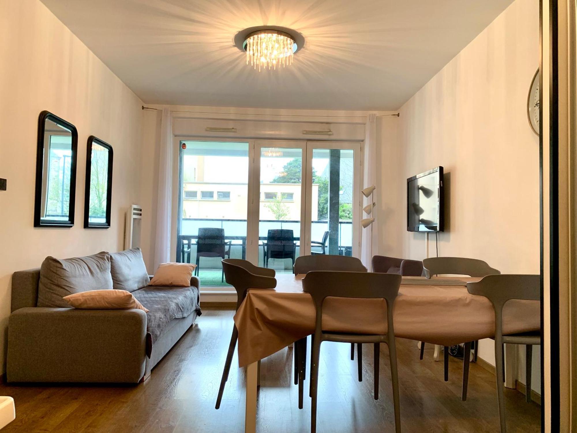 Les Terrasses Apartment Сен Мало Екстериор снимка